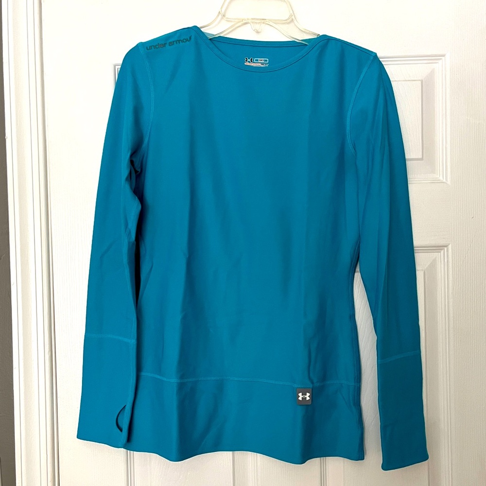 Under Armour Women's Vibrant Teal Long Sleeve Tee